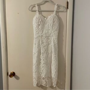 BNWT White Lace Dress